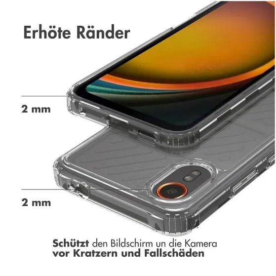 Accezz Xtreme Impact Backcover Samsung Galaxy Xcover 7 Transparant