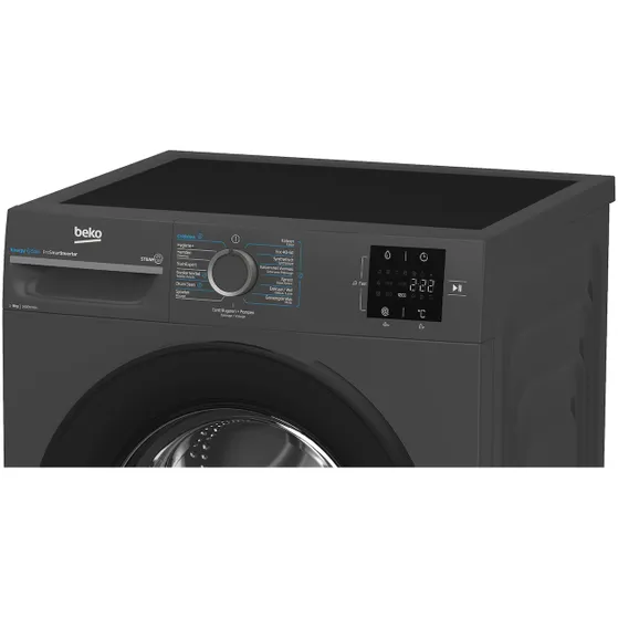 Beko BM3WFT3841A EnergySpin Antraciet
