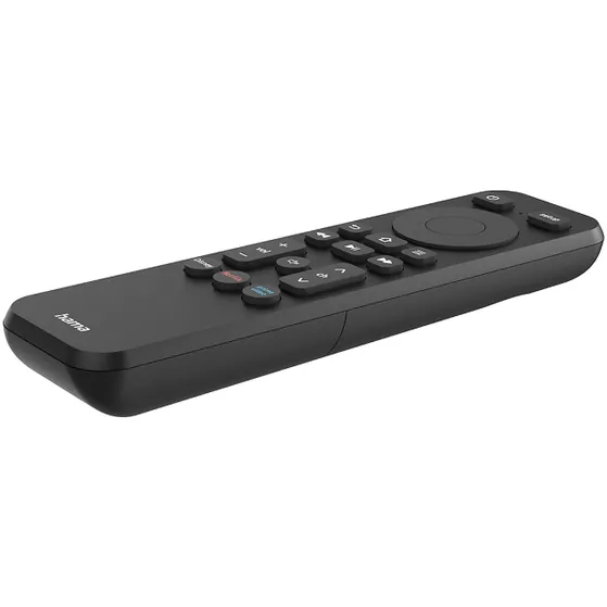 Hama Remote Control for TV + Netflix  Prime Video  Disney+ Buttons  Programmable