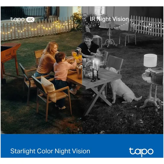 Tapo TC92 KIT 4K Solar pan/tilt Slimme buitencamera