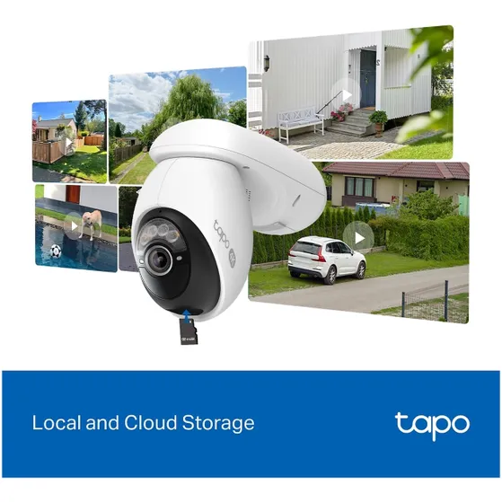 Tapo TC92 KIT 4K Solar pan/tilt Slimme buitencamera