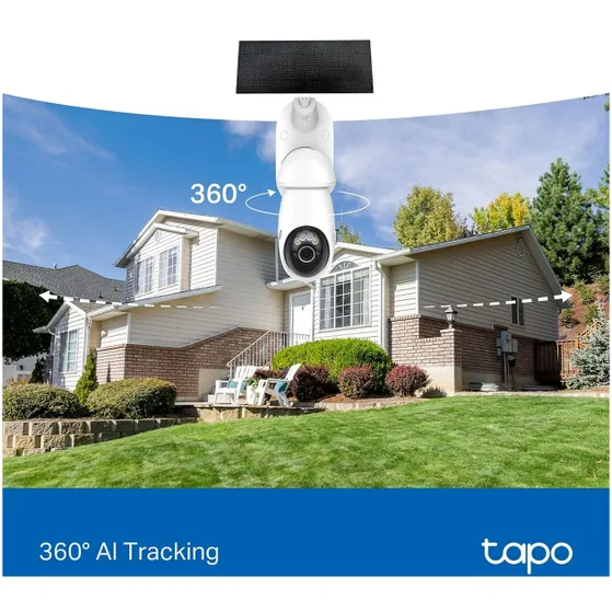 Tapo TC92 KIT 4K Solar pan/tilt Slimme buitencamera