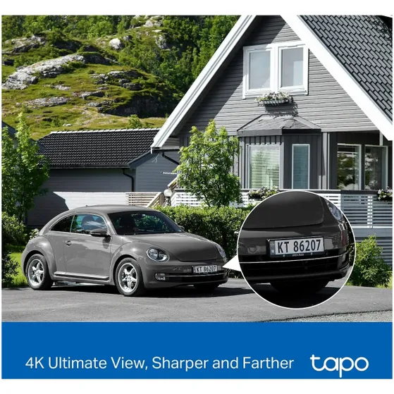 Tapo TC92 KIT 4K Solar pan/tilt Slimme buitencamera