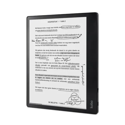 Kobo Elipsa 2E met Kobo stylus 2