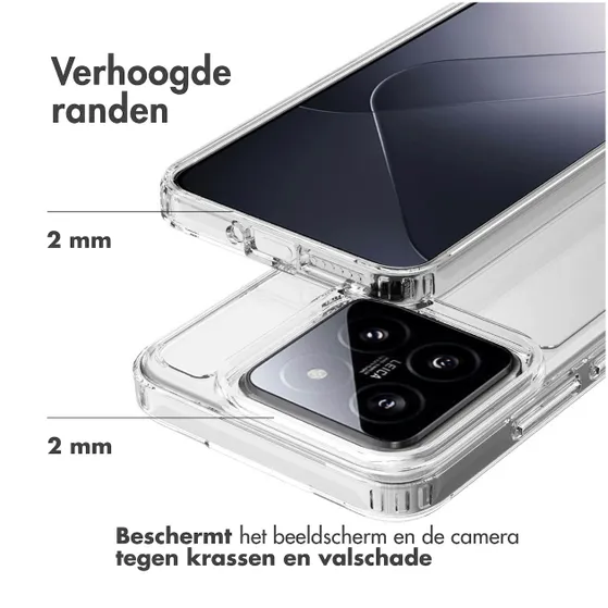 Accezz Xtreme Impact Backcover Xiaomi 14 Transparant