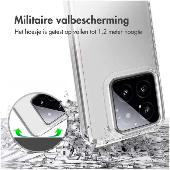 Accezz Xtreme Impact Backcover Xiaomi 14 Transparant