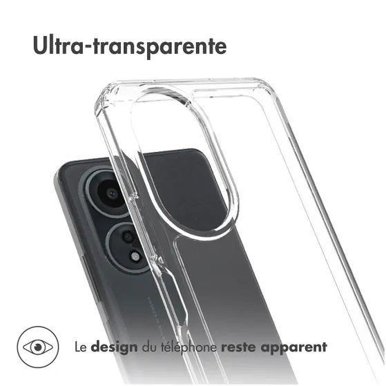 Accezz Xtreme Impact Backcover Oppo A58 Transparant
