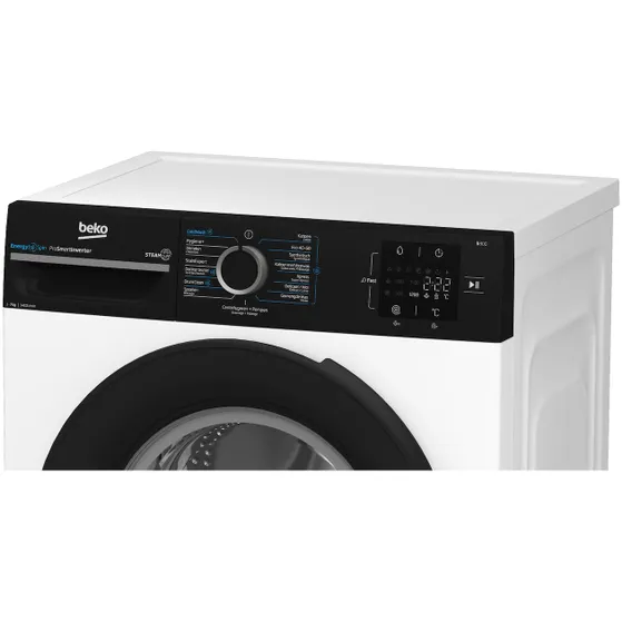 Beko BM3WFU3741B EnergySpin Wit