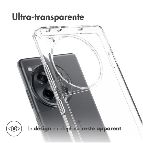Accezz Xtreme Impact Backcover OnePlus 12R Transparant