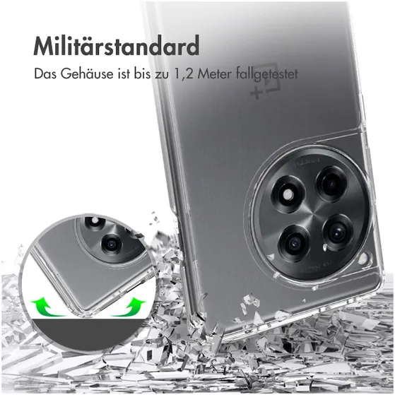 Accezz Xtreme Impact Backcover OnePlus 12R Transparant