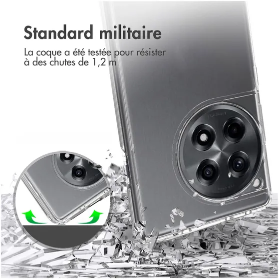 Accezz Xtreme Impact Backcover OnePlus 12R Transparant
