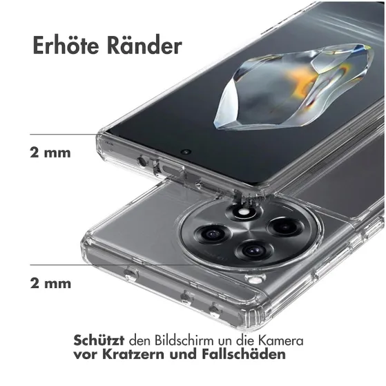 Accezz Xtreme Impact Backcover OnePlus 12R Transparant