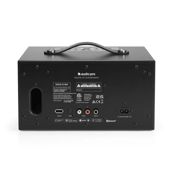 Audio Pro C5 MkII Smart Multiroom Zwart