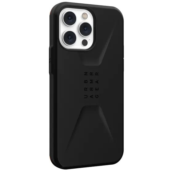 UAG Civilian Backcover MagSafe iPhone 14 Pro Max Zwart