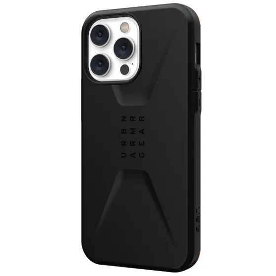 UAG Civilian Backcover MagSafe iPhone 14 Pro Max Zwart