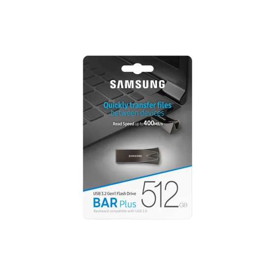 Samsung BAR Plus 512GB Grijs