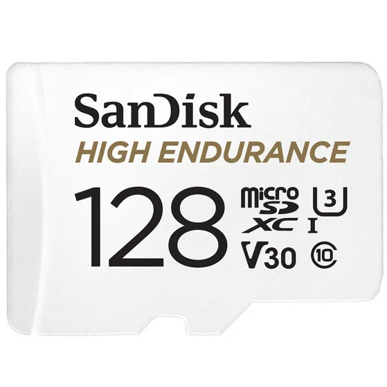 SanDisk MicroSDHC High Endurance 128GB incl SD adapter