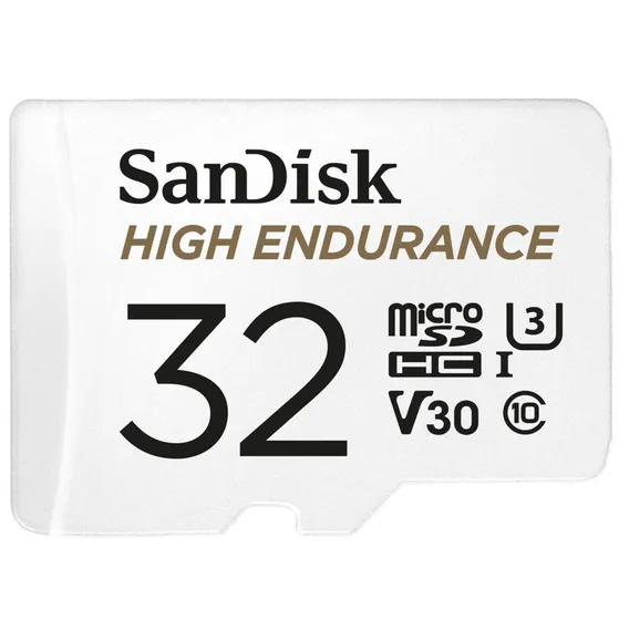 SanDisk MicroSDHC High Endurance 32GB incl SD adapter