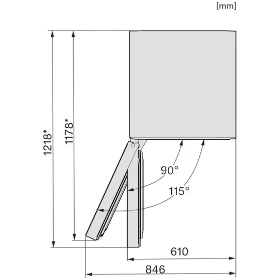 Miele FNS 4382 D el Rvs