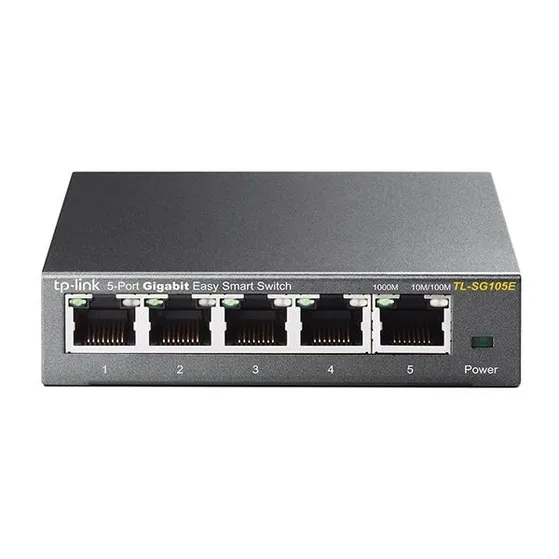 TP-Link TL-SG105E 5-Port Gigabit Easy Smart Switch