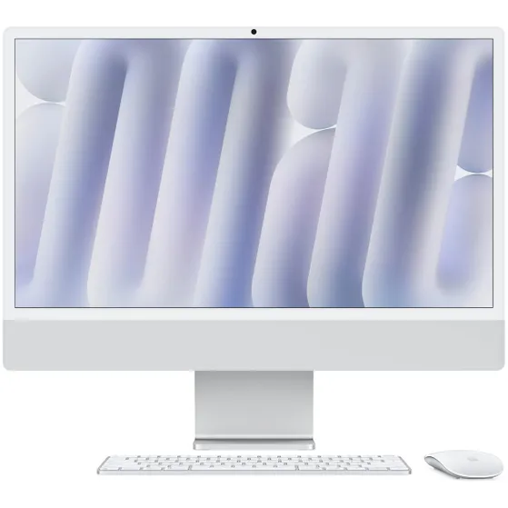 Apple iMac 24 (2024) M4 (10 core CPU/10 core GPU) 16GB/256GB Zilver