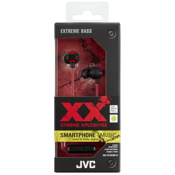 JVC HA-FX103M-RE Rood