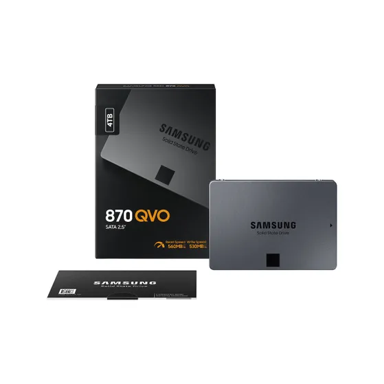 Samsung 870 QVO 4TB Grijs