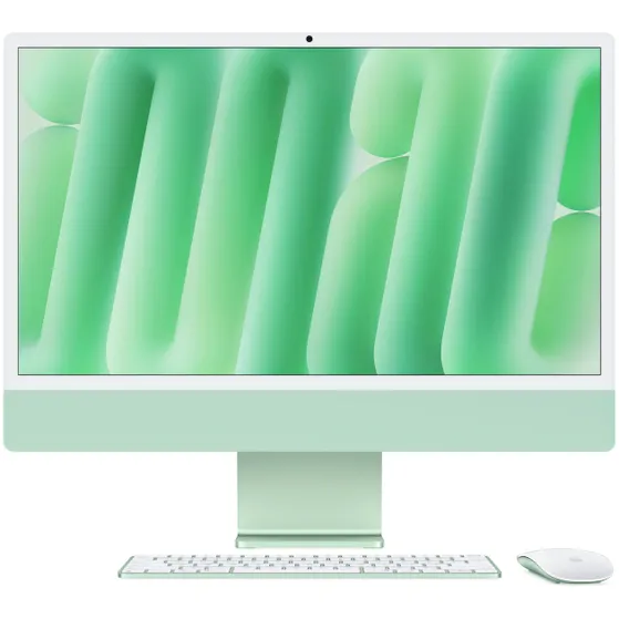 Apple iMac 24 (2024) M4 (10 core CPU/10 core GPU) 16GB/512GB Groen
