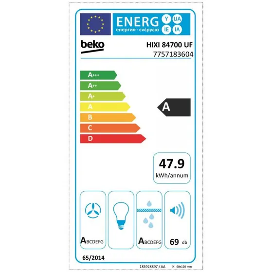 Beko HIXI84700UF