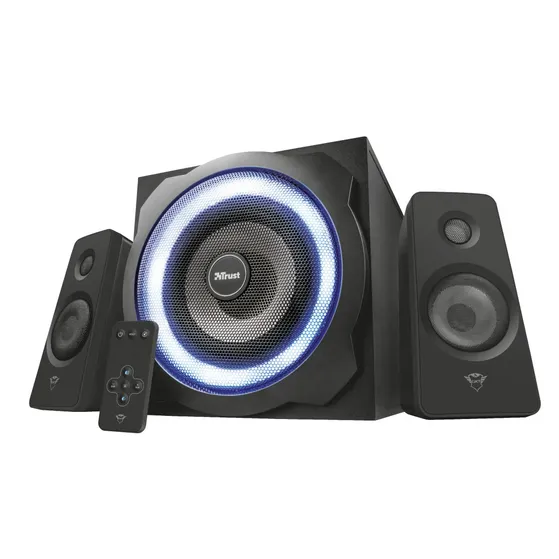 Trust GXT 629 Tytan RGB Illuminated 2.1 Speaker Set - Gaming Zwart