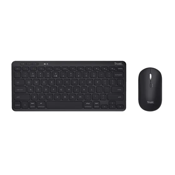 Trust Lyra Multi-Device Wireless Keyboard & Mouse Zwart