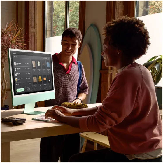 Apple iMac 24 (2024) M4 (8 core CPU/8 core GPU) 16GB/256GB Zilver