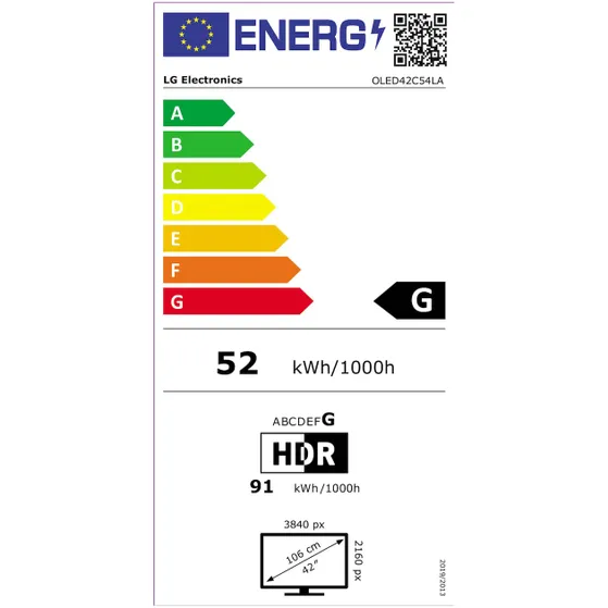 LG OLED 4K 42C54LA (2025)