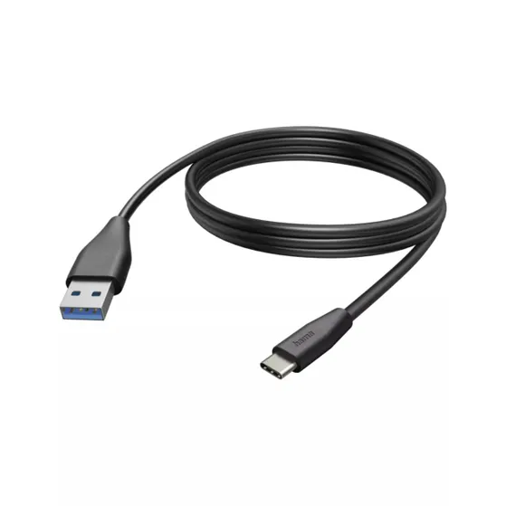 Hama USB-Kabel, USB-A naar USB-C, 3 m Zwart