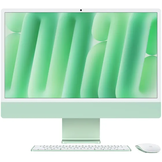 Apple iMac 24 (2024) M4 (8 core CPU/8 core GPU) 16GB/256GB Groen