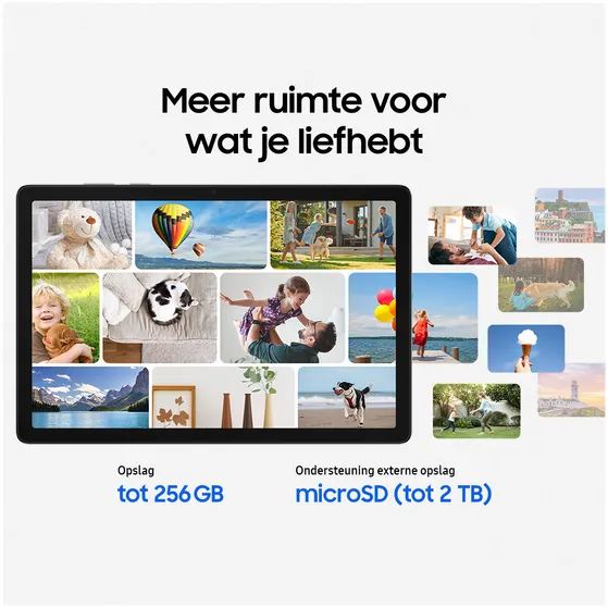 Samsung Galaxy Tab A11 Plus 11 inch 128GB Wifi + 5G Grijs
