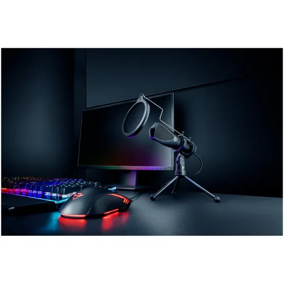Trust GXT 232 Mantis Microfoon - Gaming & Streamen Zwart