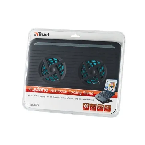 Trust Cyclone Koelstandaard voor notebook Zwart