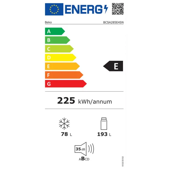 Beko BCSA285E4SN