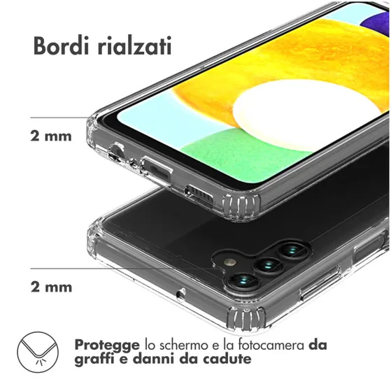 Accezz Xtreme Impact Backcover Samsung Galaxy A14 (5G/4G) Transparant