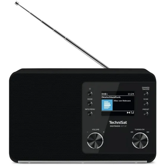 TechniSat Digitradio 307 BT Zwart