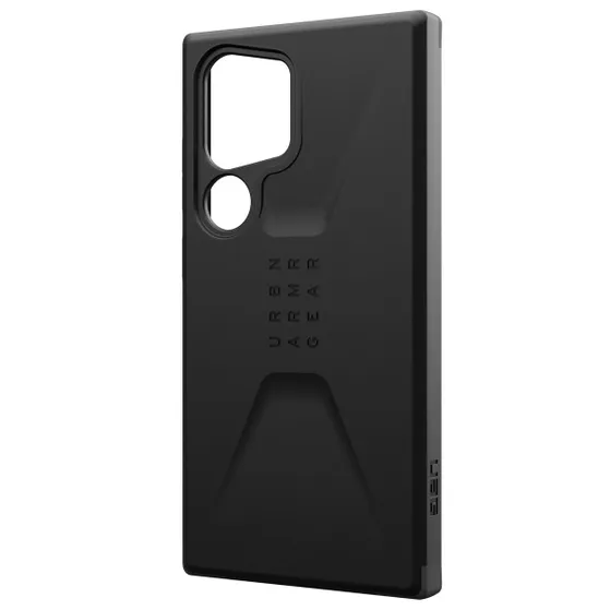 UAG Civilian Backcover Samsung Galaxy S24 Ultra Zwart