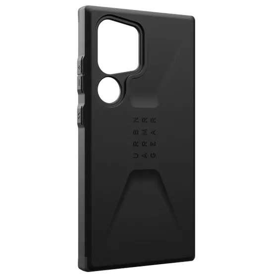 UAG Civilian Backcover Samsung Galaxy S24 Ultra Zwart
