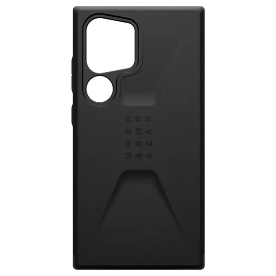 UAG Civilian Backcover Samsung Galaxy S24 Ultra Zwart