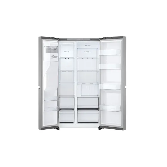 LG GSLC40PYPE Zilver