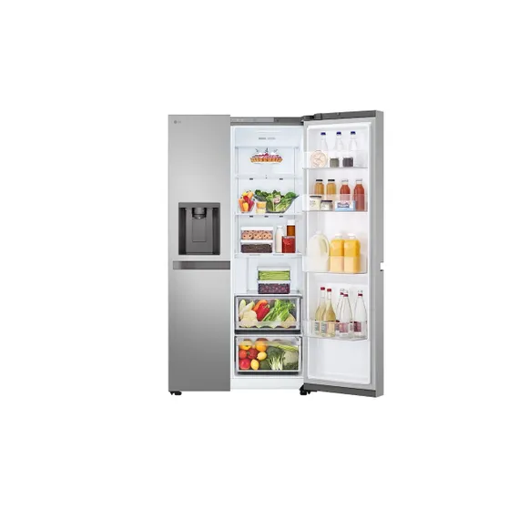 LG GSLC40PYPE Zilver
