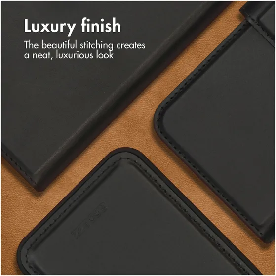 Accezz Premium Leather 2 in 1 Wallet Book Case voor  Samsung Galaxy A53 Zwart