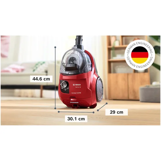 Bosch BGS21CAR Rood