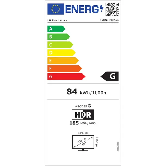 LG MINI LED EVO 55QNED93A6 (2025)