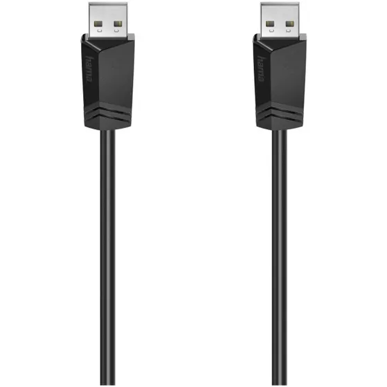 Hama USB-kabel A-A, USB 2.0, 480 Mbit/s, 1,50 m